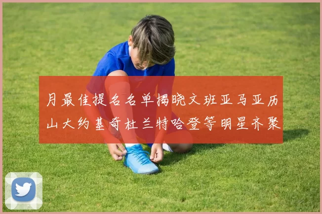 月最佳提名名单揭晓文班亚马亚历山大约基奇杜兰特哈登等明星齐聚争夺荣誉